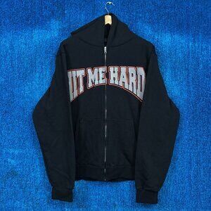 Billie Eilish Hit Me Hard and Soft The Tour Zip-Up Hoodie L
